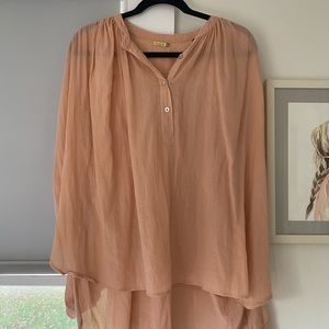 Matta pink blouse, size L